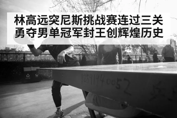 Lin Gaoyuan table tennis